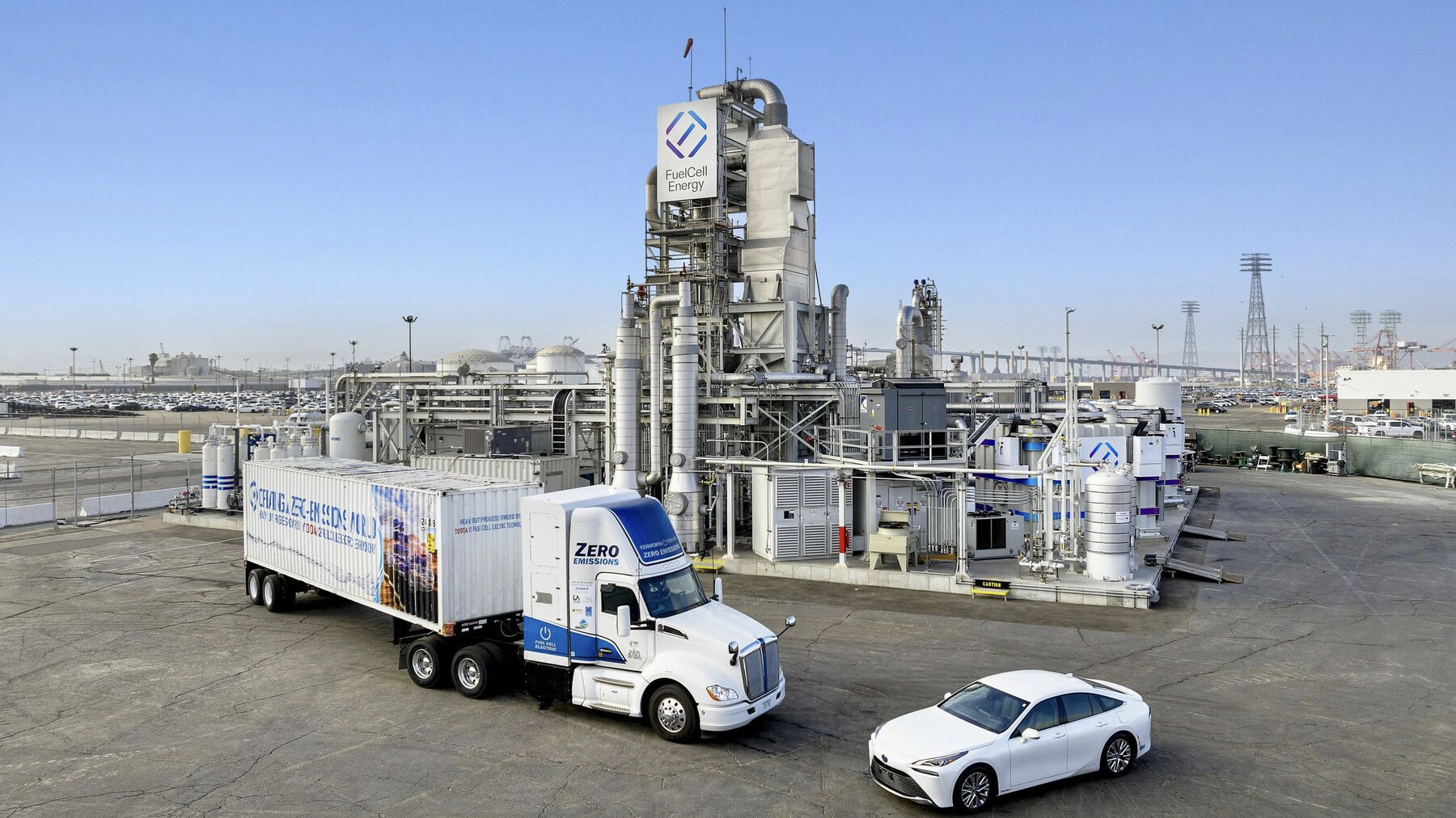 Toyota Motor Builds Zero-Emission Logistics Site in California
