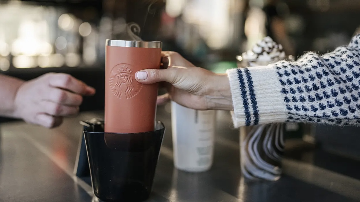 Starbucks Allows Customers to Use Reusable Cups for Drive-Thru and Mobile Orders