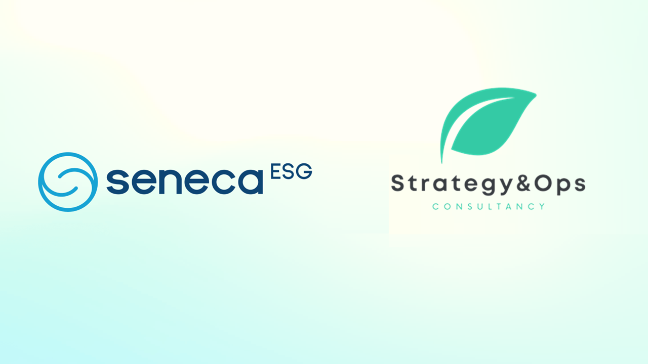 Seneca ESG and Strategy&Ops Partnership Announcement