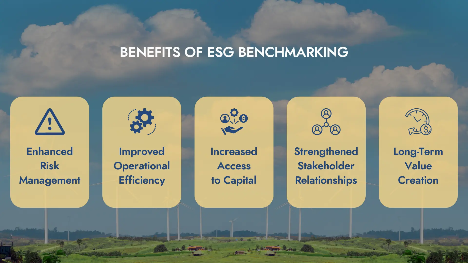 Benefits of ESG Benchmarking